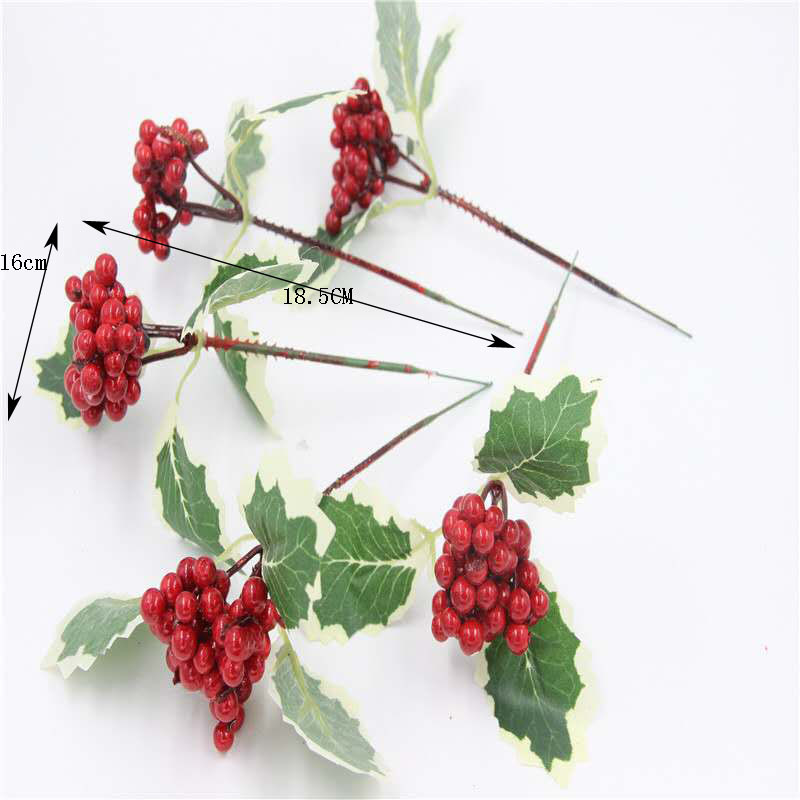 Christmas Decoration Bouquet DIY Garland Christmas Tree Matching Holiday Window Bar Scene Artificial Pine Cones Accessories
