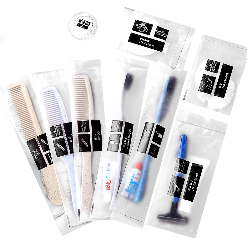 Hotel Disposable Toothbrush Toothpaste Hotel B &amp; B Toiletries Tooth-Cleaners Set Soft Hair Straw Toothbrush Wholesale