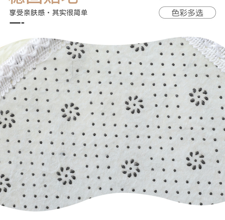 Cross-Border Delivery Toilet Bathroom Toilet Bathtub Nordic Style Floor Mat PVC Non-Slip Mat Three-Piece Silk Set