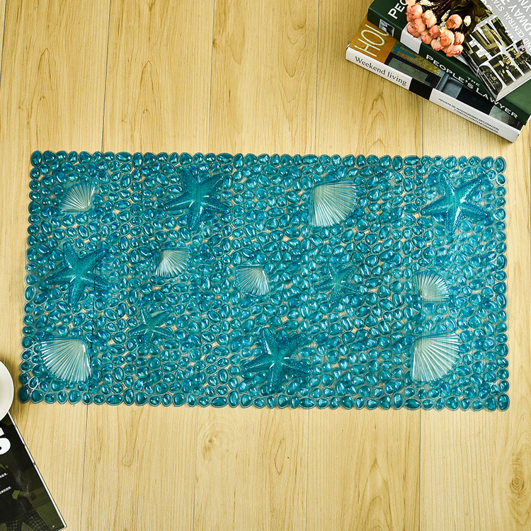 Starfish shell mat bathroom mat mat bathroom anti-skid pad anti-skid mat Marine bathroom anti-skid pad bathtub anti-skid