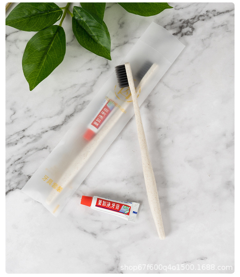 Disposable Toothbrush With Toothpaste Hotel Dedicated Hotel Toiletry Set B & B Soft Hair Tooth-Cleaners Double-Sided Needle Disposable Toothbrush With Toothpaste Hotel Dedicated Hotel Toiletry Set B & B Soft Hair Tooth-Cleaners Double-Sided Needle