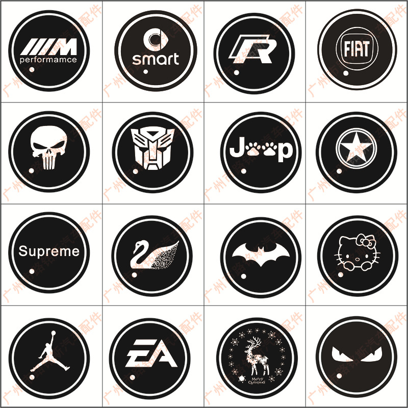 Car Luminous Led Water Cup Mat Non-Slip Mat Colorful Led Coaster Remote Control Water Cup Mat Solar Coaster Car Luminous Led Water Cup Mat Non-Slip Mat Colorful Led Coaster Remote Control Water Cup Mat Solar Coaster