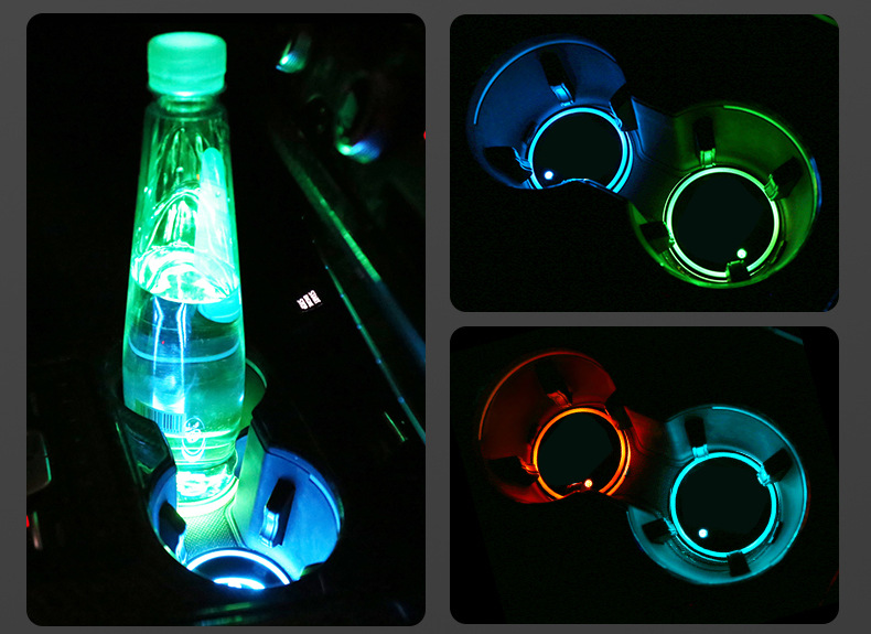 Car Luminous Led Water Cup Mat Non-Slip Mat Colorful Led Coaster Remote Control Water Cup Mat Solar Coaster Car Luminous Led Water Cup Mat Non-Slip Mat Colorful Led Coaster Remote Control Water Cup Mat Solar Coaster