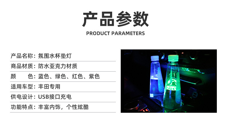 Car Luminous Led Water Cup Mat Non-Slip Mat Colorful Led Coaster Remote Control Water Cup Mat Solar Coaster Car Luminous Led Water Cup Mat Non-Slip Mat Colorful Led Coaster Remote Control Water Cup Mat Solar Coaster