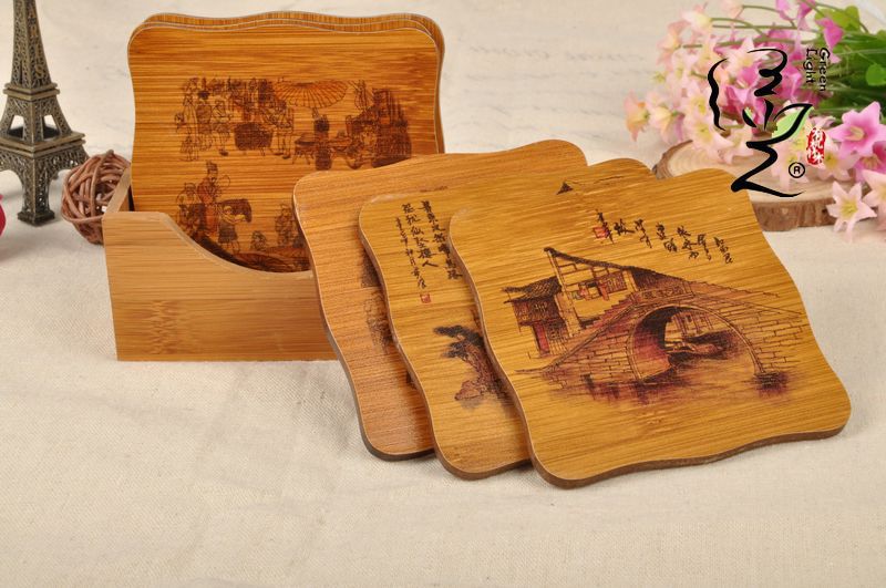 Factory Direct Sales Supply Illustration Style Coaster Heat Proof Mat Coffee Cup Mat Non-Slip Coaster Korean Style Coaster Factory Direct Sales Supply Illustration Style Coaster Heat Proof Mat Coffee Cup Mat Non-Slip Coaster Korean Style Coaster