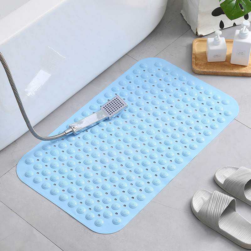PVC Bathroom Mat Hotel Swimming Pool Bath Foot Mat Bathtub Waterproof Toilet Toilet Floor Mat Suction