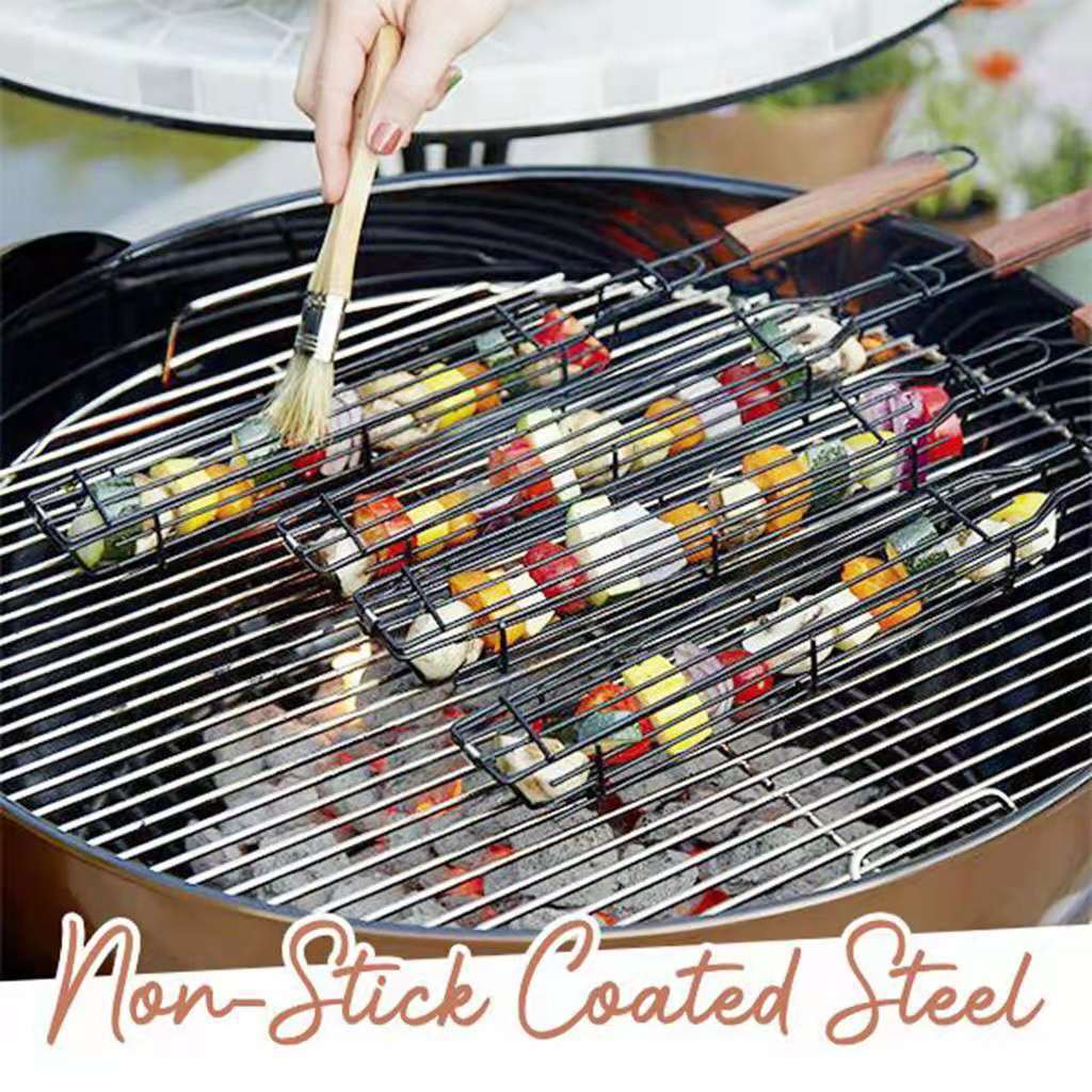 Portable Outdoor Barbecue Grill Mini BBQ Handheld BBQ Clamp Barbecue Wire Barbecue Cage Portable Outdoor Barbecue Grill Mini BBQ Handheld BBQ Clamp Barbecue Wire Barbecue Cage
