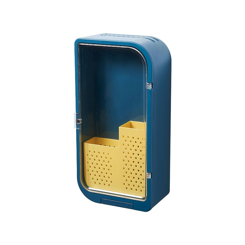 S63-3630 Household Chopstick Canister Tableware Storage Box Knife Holder Kitchen Multi-Functional Chopsticks Cage Wall-Mounted Draining Rack
