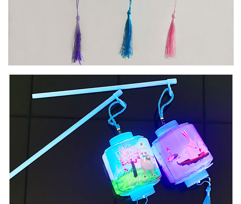 Mid-Autumn Festival Lantern Portable Jade Hare Chang'e Festive Lantern Toy Children Mid-Autumn Festival Small Bell Pepper Toy Cage Stall Night Market Mid-Autumn Festival Lantern Portable Jade Hare Chang'e Festive Lantern Toy Children Mid-Autumn Festival Small Bell Pepper Toy Cage Stall Night Market