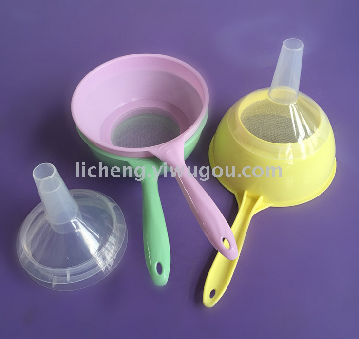 Plastic rice flour sieve strainer spoon noodle colander strainer Plastic rice flour sieve strainer spoon noodle colander strainer