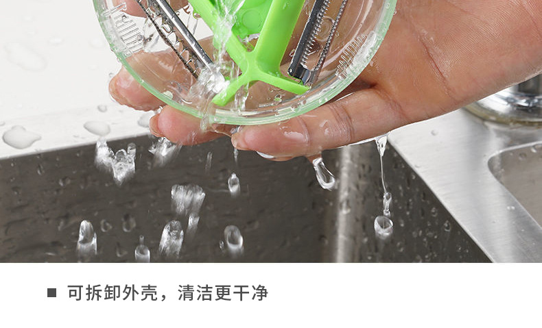 Three-in-One Peler Shredder Household Potato Peeling Artifact Multi-Functional Rotary Paring Knife Three-in-One Peler Shredder Household Potato Peeling Artifact Multi-Functional Rotary Paring Knife