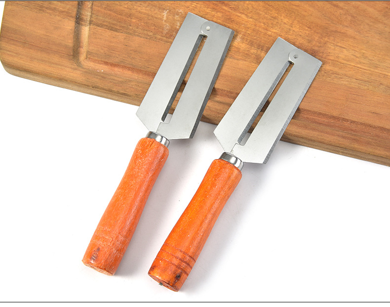 Factory Direct Sales Stainless Steel Wooden Handle Gan Cane Knife Paring Knife Gan Cane Knife Pineapple Knife Cane Knife Melon/Fruit Peeler Factory Direct Sales Stainless Steel Wooden Handle Gan Cane Knife Paring Knife Gan Cane Knife Pineapple Knife Cane Knife Melon/Fruit Peeler
