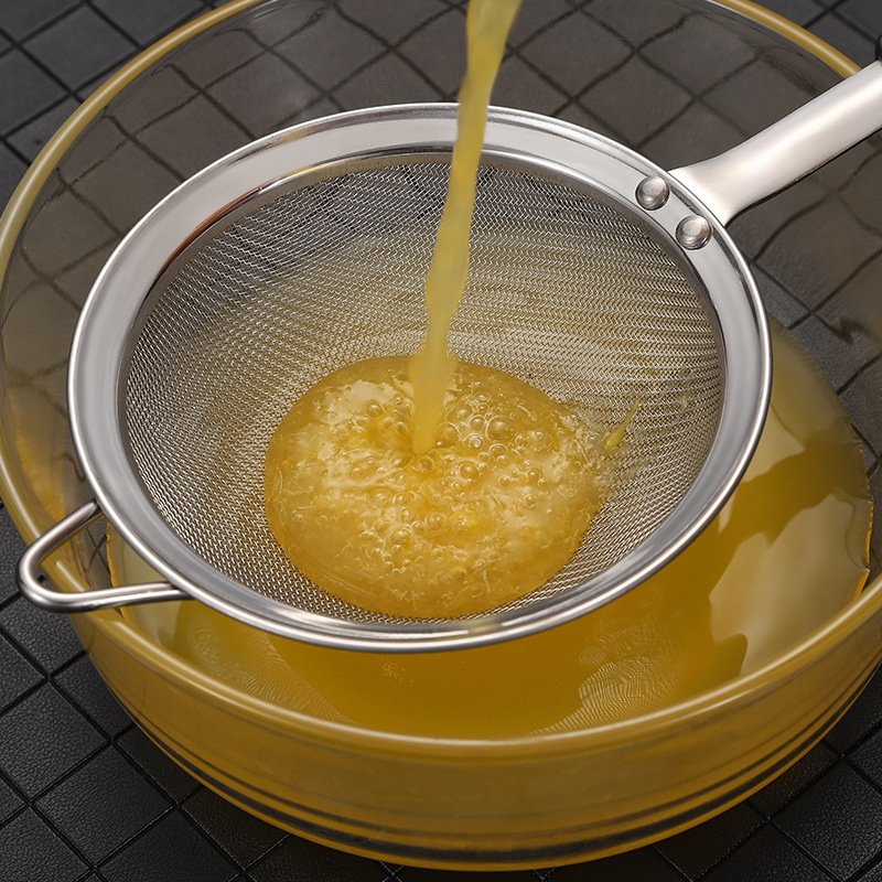 304 Stainless Steel Colander Hot Pot Spoon Strainer Powder Sieve Soymilk Filtration Deep Frying Spoon Screening Mesh Noodle Fishing Factory Direct Sales