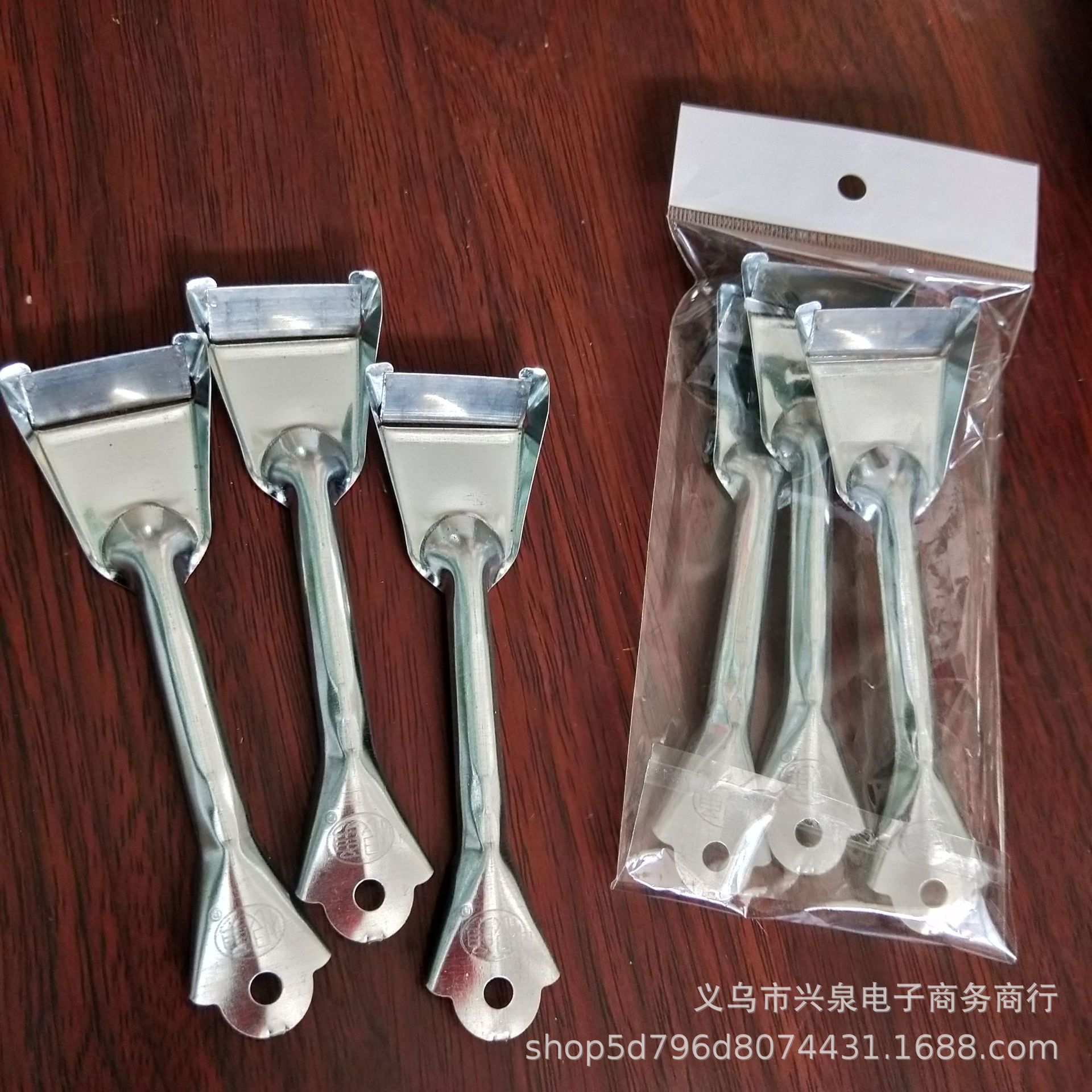 One Yuan Store Discount Package Peeler 3 Pack Iron Sheet Peeler Paring Knife Set