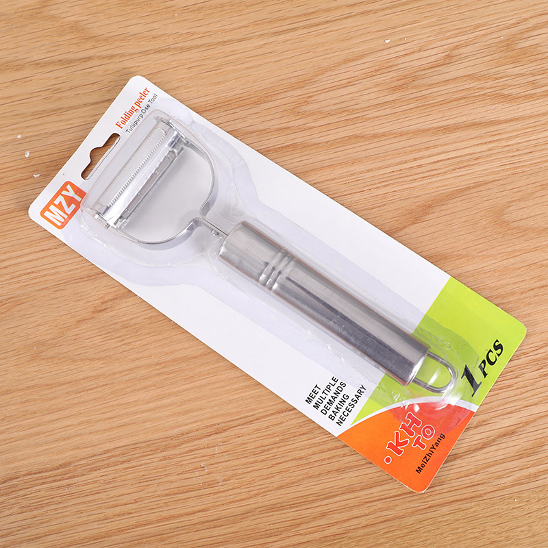 Multi-Functional Stainless Steel Smiley Face Fruit Peeling Knife Apple Peeler Potato Paring Knife