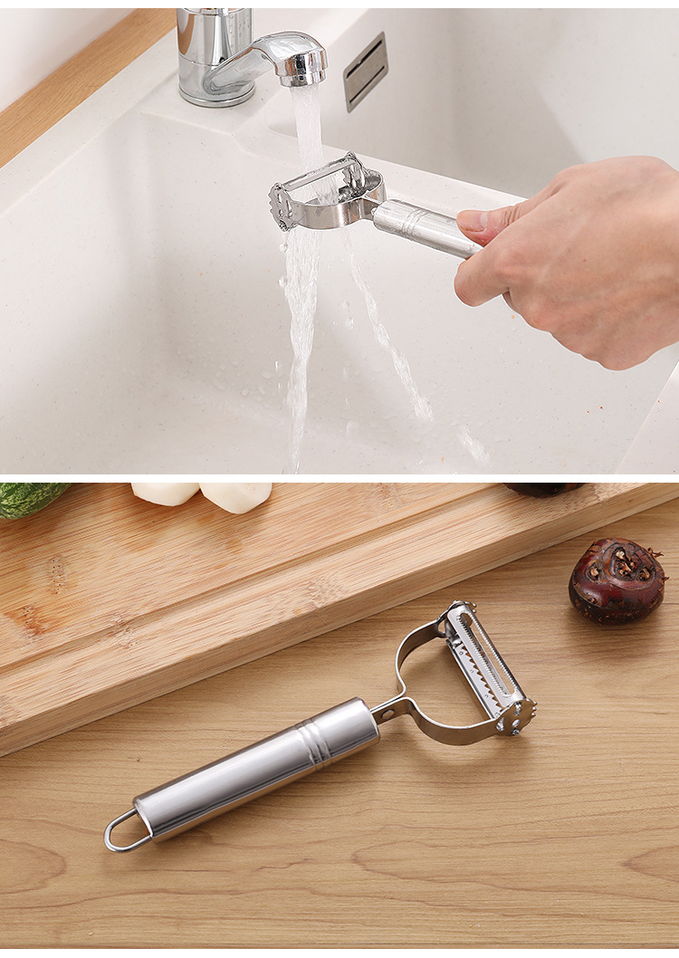 Multi-Functional Stainless Steel Smiley Face Fruit Peeling Knife Apple Peeler Potato Paring Knife Multi-Functional Stainless Steel Smiley Face Fruit Peeling Knife Apple Peeler Potato Paring Knife