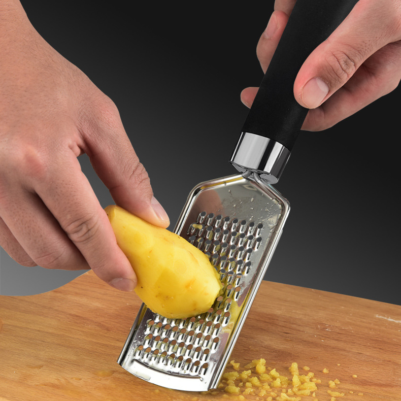 In Stock Direct Selling Stainless Steel Kitchen Gadget Household Kitchenware Paring Knife Garlic Press Sundries Set