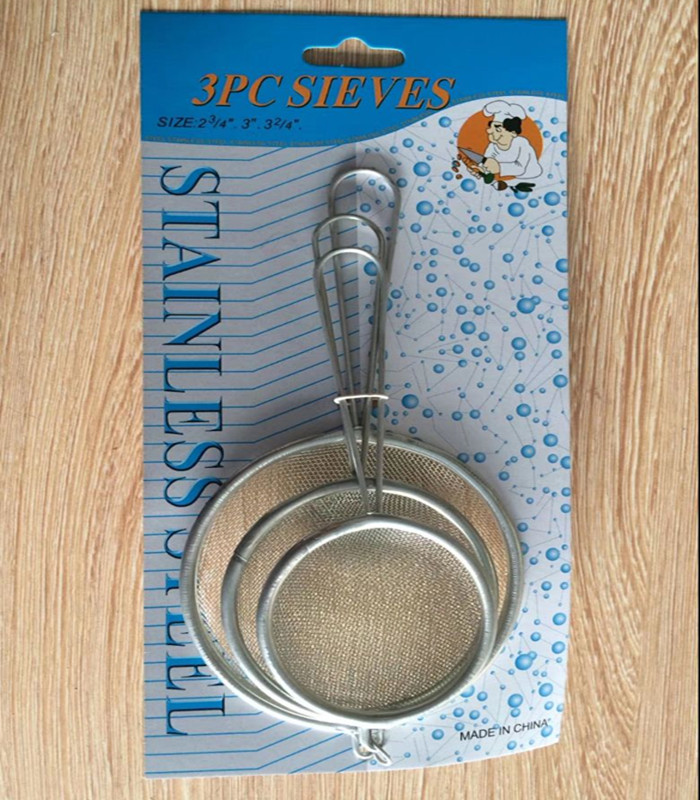 Color Handle Line Leakage Stainless Steel Mesh Colander over Water Spoon Deep Frying Spoon Noodle Fishing Filter Spoon Line Leakage Color Handle Line Leakage Stainless Steel Mesh Colander over Water Spoon Deep Frying Spoon Noodle Fishing Filter Spoon Line Leakage