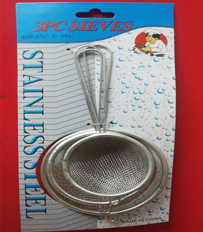 Color Handle Line Leakage Stainless Steel Mesh Colander over Water Spoon Deep Frying Spoon Noodle Fishing Filter Spoon Line Leakage Color Handle Line Leakage Stainless Steel Mesh Colander over Water Spoon Deep Frying Spoon Noodle Fishing Filter Spoon Line Leakage