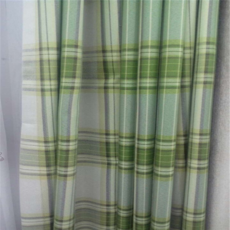 • A variety of colors. Squares, cotton linen material curtain fabric