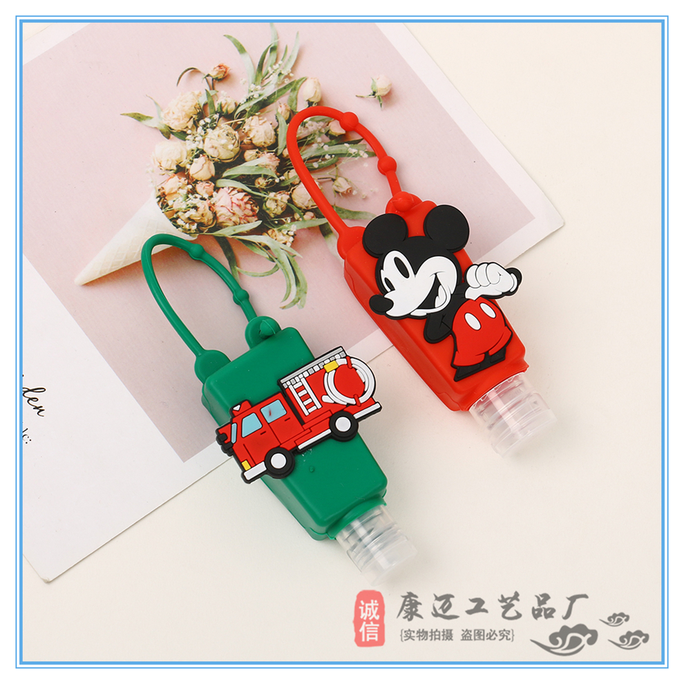 Children's Instant Hand Sanitizer Fire Extinguisher Bottles Antibacterial Disinfection Portable Cartoon Doll Doraemon Team Iron Man Bottle
