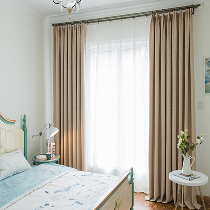 New style Nordic curtain fabric high shading sleeping room fabric art curtain meteor curtain wholesale and retail