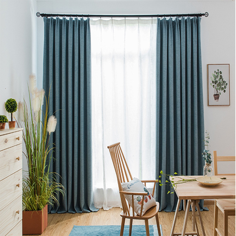 New style Nordic curtain fabric high shading sleeping room fabric art curtain meteor curtain wholesale and retail