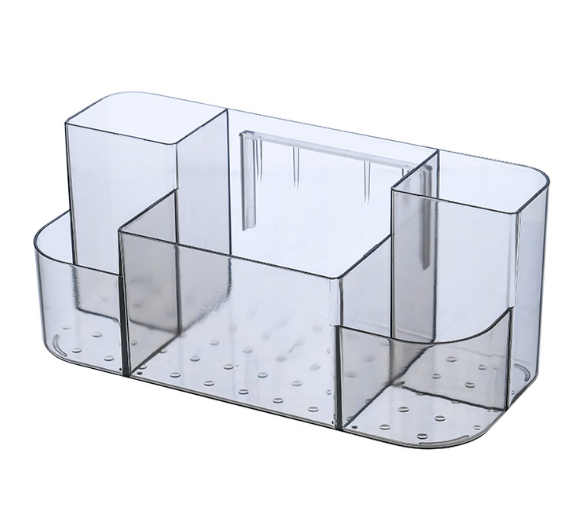 Manufacturer carton transparent paste wall-mounted storage box bathroom storage shelf Nailless non-mark storage box shelf