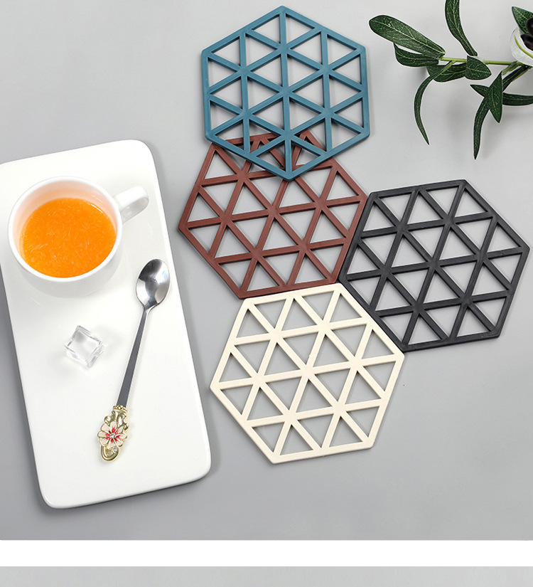 Hollow Solid Color Teacup Mat Nordic Style Home Supplies High Temperature Resistance Silicone Thermal Insulation Pad Non-Slip Heatproof Heat Resistance Bowl Mat Hollow Solid Color Teacup Mat Nordic Style Home Supplies High Temperature Resistance Silicone Thermal Insulation Pad Non-Slip Heatproof Heat Resistance Bowl Mat