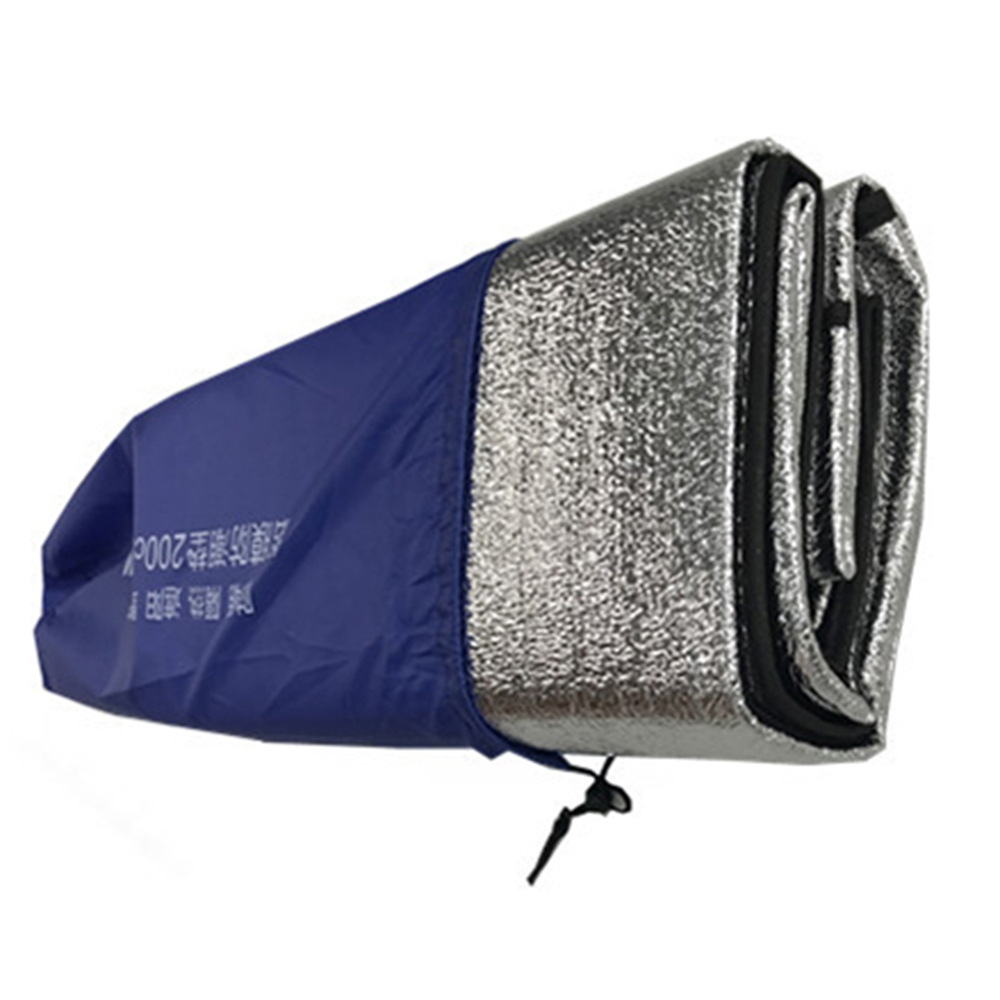Tent Moisture-Proof Pad Outdoor Waterproof Beach Mat Moisture-Proof Camping Mat Aluminum Film Mat Crawling Heat Insulation Mattress Wholesale