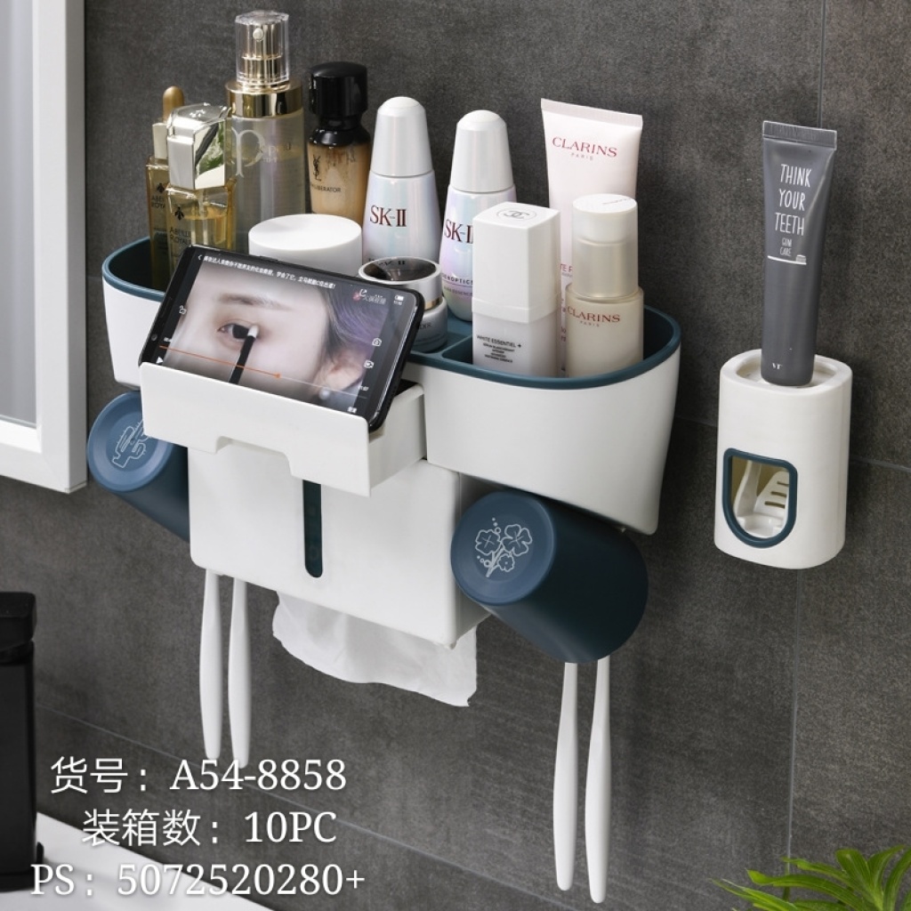 A54 Punch-Free Toilet Wash Utensils Shelf Bathroom Toilet Shelf Toilet Plastic Storage A54 Punch-Free Toilet Wash Utensils Shelf Bathroom Toilet Shelf Toilet Plastic Storage