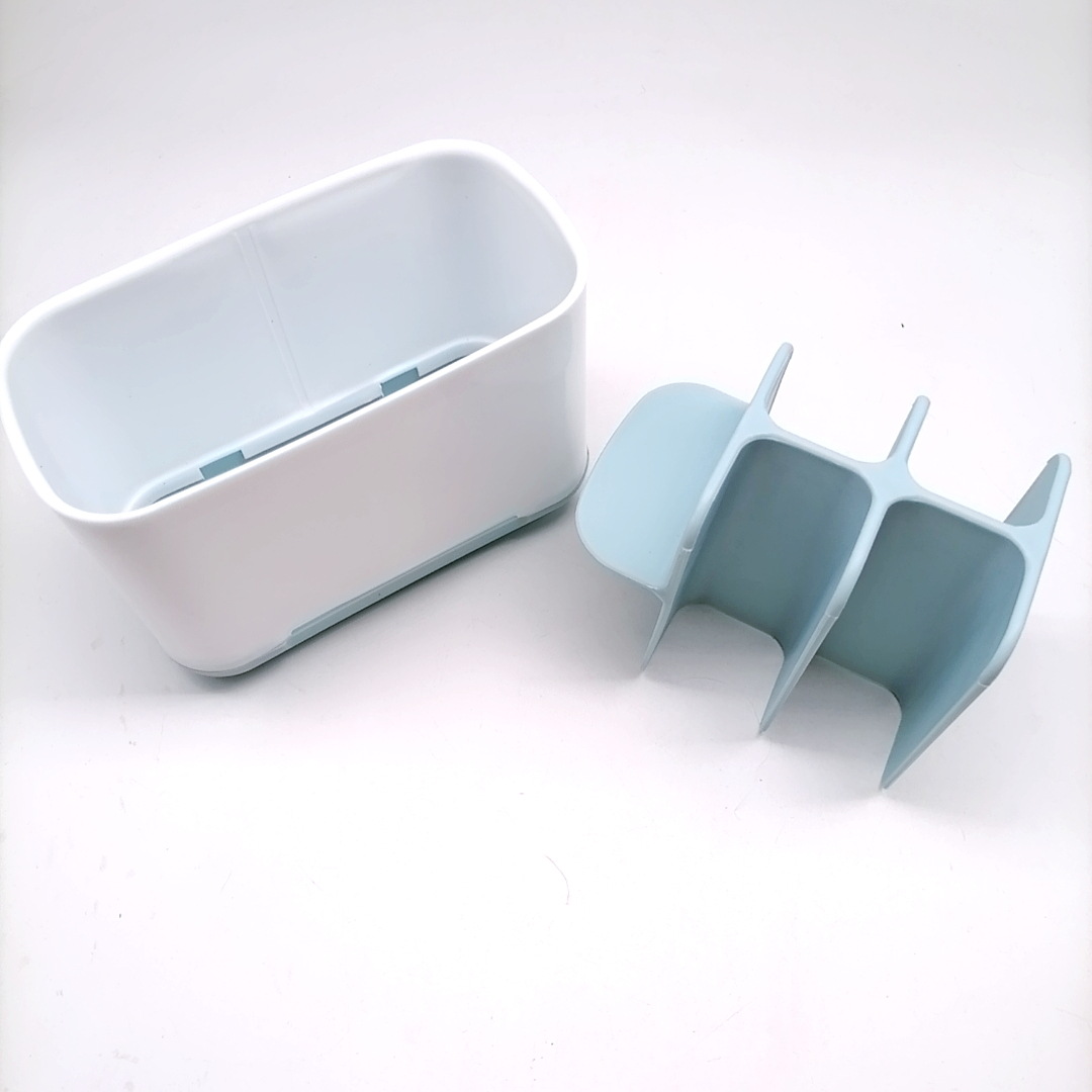 Simple Electric Toothbrush Toothpaste Bathroom Countertop Commodity Shelf Toilet Toiletries Storage Toothbrush Tooth-Cleaners Shelf