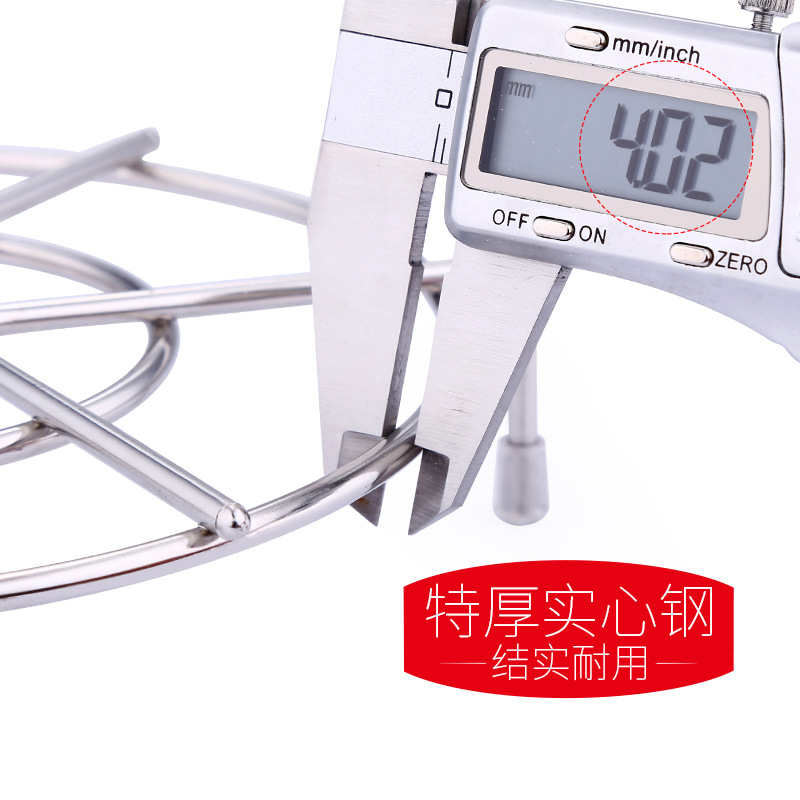 Three-Leg round High Leg Stainless Steel Pot Rack Bold Thickening Heat Insulation Pad Kitchen Tools Anti-Scald Household Steamer