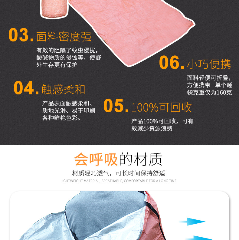 Cross-Border Spot PE Thickened Heat Insulation Insulation Emergency Blanket Emergency Tent First-Aid Sleeping Bags Outdoor Moisture Proof Pad Wholesale
