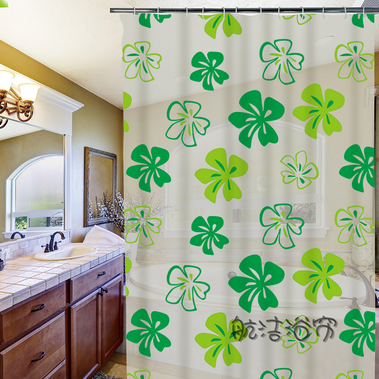 Partition Curtain Waterproof Thickened Mildew-Proof Portiere Curtains Shower Hanging Curtain
