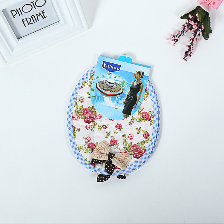 Manufacturers direct kitchen household heat insulation pad cup pad tray pad multi - color oval cotton pad thicker high temperature wholesale Manufacturers direct kitchen household heat insulation pad cup pad tray pad multi - color oval cotton pad thicker high temperature wholesale