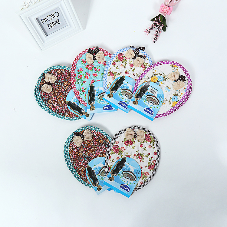 Manufacturers direct kitchen household heat insulation pad cup pad tray pad multi - color oval cotton pad thicker high temperature wholesale Manufacturers direct kitchen household heat insulation pad cup pad tray pad multi - color oval cotton pad thicker high temperature wholesale