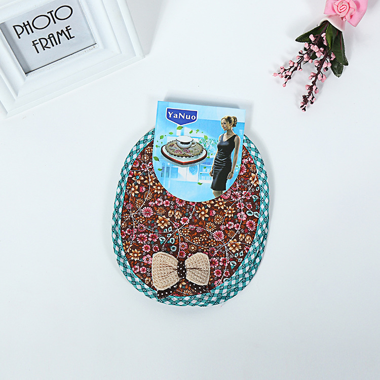 Manufacturers direct kitchen household heat insulation pad cup pad tray pad multi - color oval cotton pad thicker high temperature wholesale Manufacturers direct kitchen household heat insulation pad cup pad tray pad multi - color oval cotton pad thicker high temperature wholesale