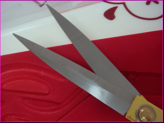 Tailor scissors Premier titanium plated stainless steel scissors sewing the Ribbon Tailor scissors Premier titanium plated stainless steel scissors sewing the Ribbon