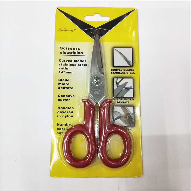 Electrician scissors wire scissor fishing scissor multi-functional wire sicssors insulation wire sawtooth scissors Electrician scissors wire scissor fishing scissor multi-functional wire sicssors insulation wire sawtooth scissors