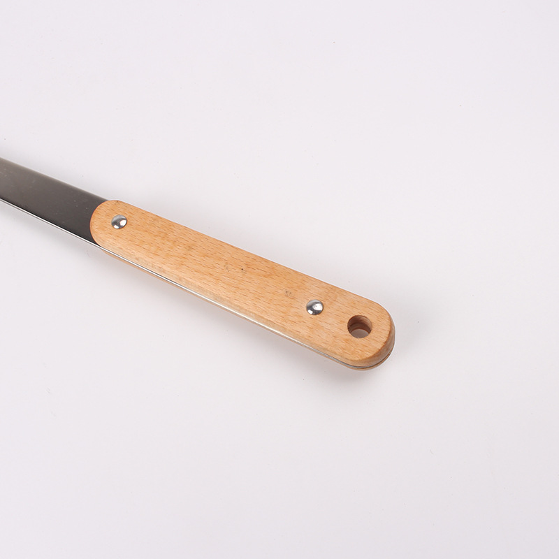 3cm Non-Magnetic Stainless Steel Spatula Wooden Handle Spatula Porridge Spoon High-Grade Spatula Cooking Ladel Factory Wholesale 3cm Non-Magnetic Stainless Steel Spatula Wooden Handle Spatula Porridge Spoon High-Grade Spatula Cooking Ladel Factory Wholesale