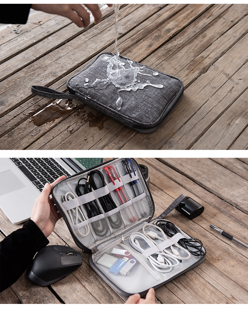 New Flat Digital Packet Storage Bag Multifunction Data Cable Storage Bag Mobile Power Headset Storage Bag Factory New Flat Digital Packet Storage Bag Multifunction Data Cable Storage Bag Mobile Power Headset Storage Bag Factory