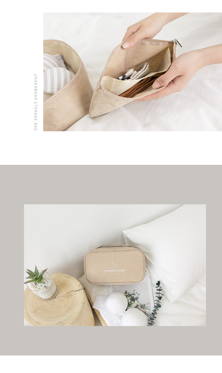 New Factory Wholesale Bra Underwear Storage Bag Modern Simple Oxford Cloth Organizing Bag Customizable Logo New Factory Wholesale Bra Underwear Storage Bag Modern Simple Oxford Cloth Organizing Bag Customizable Logo