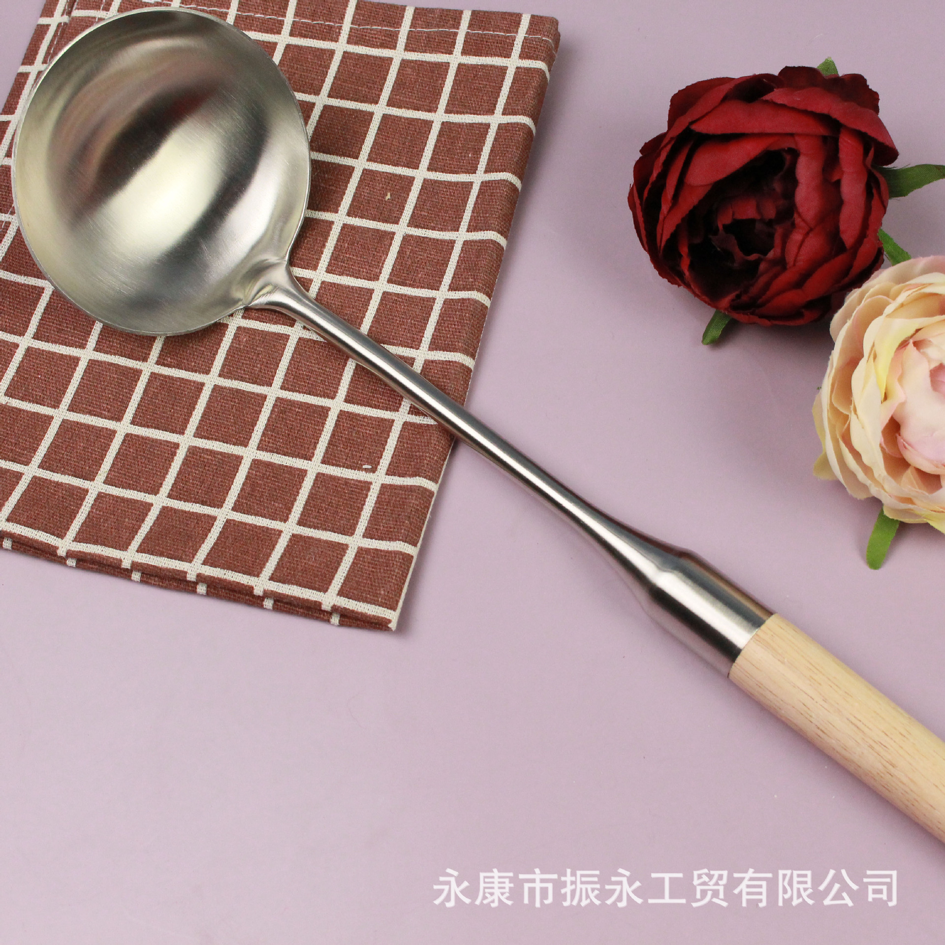 Thickened Non-Magnetic Stainless Steel Spatula Colander Suit Kitchen Wooden Handle Big Strainer Spatula Cooking Spoon Wholesale Thickened Non-Magnetic Stainless Steel Spatula Colander Suit Kitchen Wooden Handle Big Strainer Spatula Cooking Spoon Wholesale