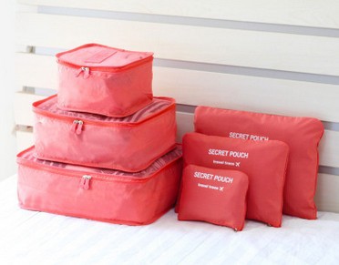 Travel Storage Bag Travel Product Buggy Bag Oxford Cloth Clothing Shoe Organizing Bag Six-Piece Set Travel Storage Bag Travel Product Buggy Bag Oxford Cloth Clothing Shoe Organizing Bag Six-Piece Set