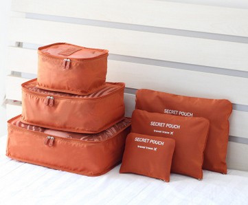 Travel Storage Bag Travel Product Buggy Bag Oxford Cloth Clothing Shoe Organizing Bag Six-Piece Set Travel Storage Bag Travel Product Buggy Bag Oxford Cloth Clothing Shoe Organizing Bag Six-Piece Set