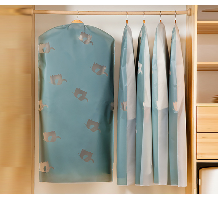 Eva Clothing Dust Cover Skirt Suit Dustproof Hanging Bag Clothing Storage Bag Clothes Dust Cover Bedroom Storage Bag Eva Clothing Dust Cover Skirt Suit Dustproof Hanging Bag Clothing Storage Bag Clothes Dust Cover Bedroom Storage Bag