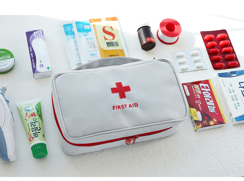 Korean Travel Portable Portable Medicine Bag Emergency Bag First-Aid Appliance Storage Bag Large Organizing Bag Manufacturer Korean Travel Portable Portable Medicine Bag Emergency Bag First-Aid Appliance Storage Bag Large Organizing Bag Manufacturer