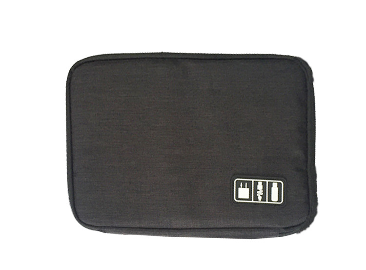 New Double-Layer Data Cable Storage Bag Buggy Bag Portable Waterproof Digital Storage Bag Earphone U Disk Charger Bag New Double-Layer Data Cable Storage Bag Buggy Bag Portable Waterproof Digital Storage Bag Earphone U Disk Charger Bag