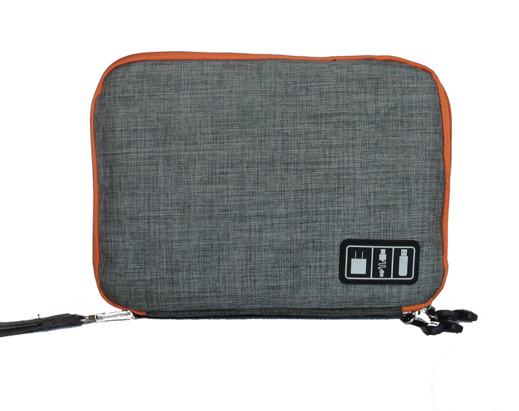 New Double-Layer Data Cable Storage Bag Buggy Bag Portable Waterproof Digital Storage Bag Earphone U Disk Charger Bag New Double-Layer Data Cable Storage Bag Buggy Bag Portable Waterproof Digital Storage Bag Earphone U Disk Charger Bag